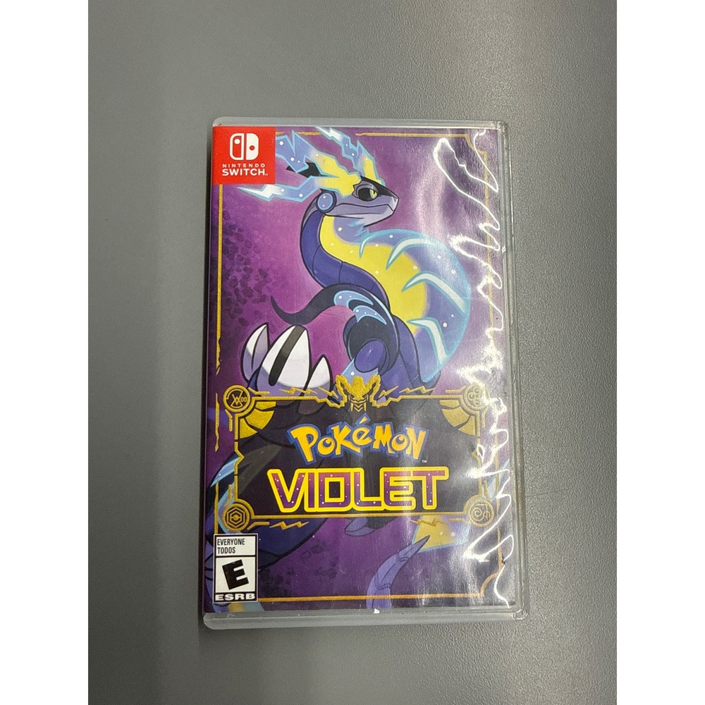 Nintendo Pokemon Violet Switch Game Standard Edition Purple Excellent Physical